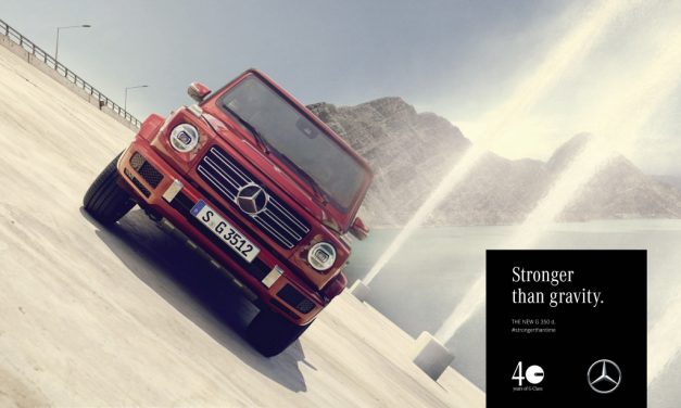 Mercedes-Benz Classe G desafia a gravidade