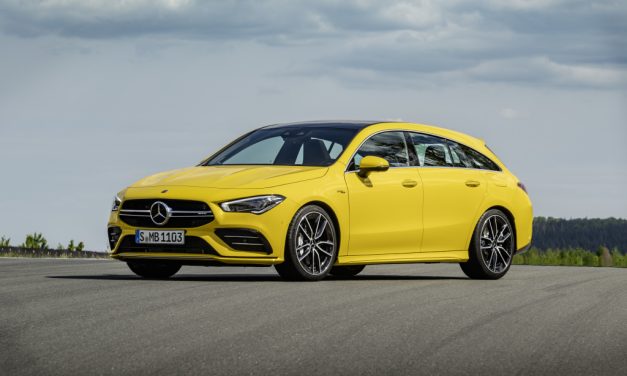 Mercedes-AMG CLA 35 Shooting Brake, 306 cv de praticidade no pé direito