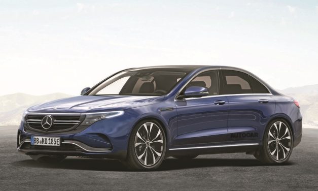 Mercedes EQE, o sedã elétrico chega em 2022