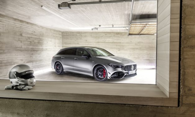 Mercedes CLA Shooting Brake ganha 421 cv nas mãos da AMG