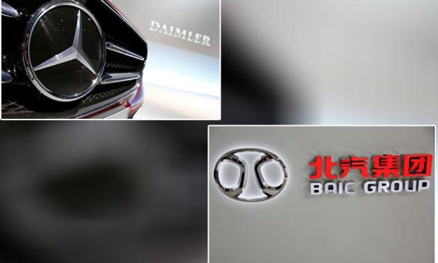 Grupo chinês BAIC compra 5% das ações da Daimler Group