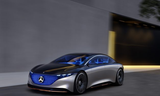 Conceito Mercedes Vision EQS é um elétrico de luxo de 476 cv