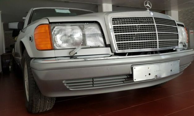 Cápsula do tempo, Mercedes 560 SEL 1986, aparece à venda com apenas 46 km