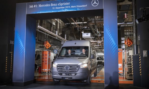 Unidade da Mercedes-Benz em Dusseldorf, inícia a produção da Sprinter elétrica