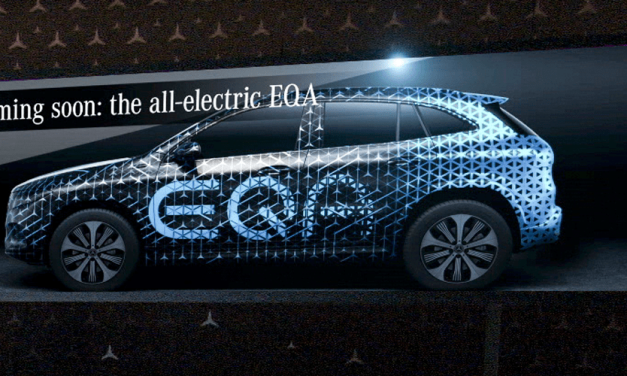 Mercedes EQA é revelado em teaser, modelo chega em 2020