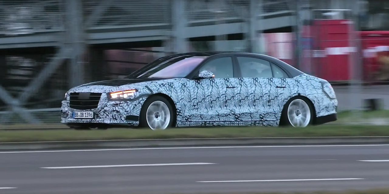 Um breve vídeo do interior do novo Mercedes Classe S 2020