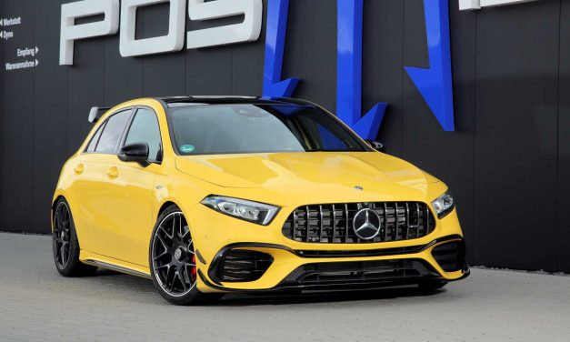 O Mercedes-AMG A 45 S da Posaidon vai aos 525 cv
