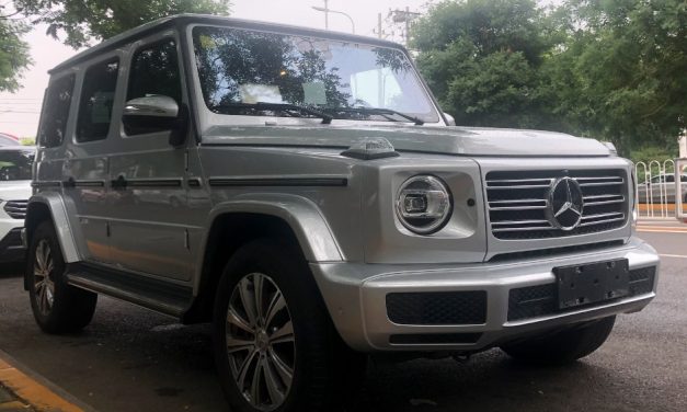 Mercedes Classe G ganha motor Turbo de quatro cilindros na China