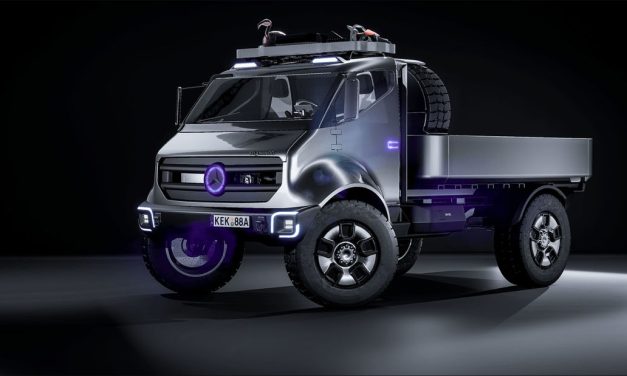 Como seria um Mercedes Unimog EQ?