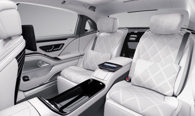 Primeira Classe, o luxuoso interior do Mercedes-Maybach