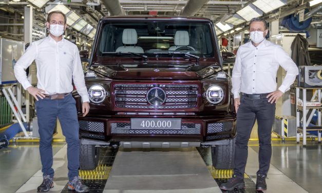 Mercedes Classe G atinge a marca de 400 mil unidades produzidas