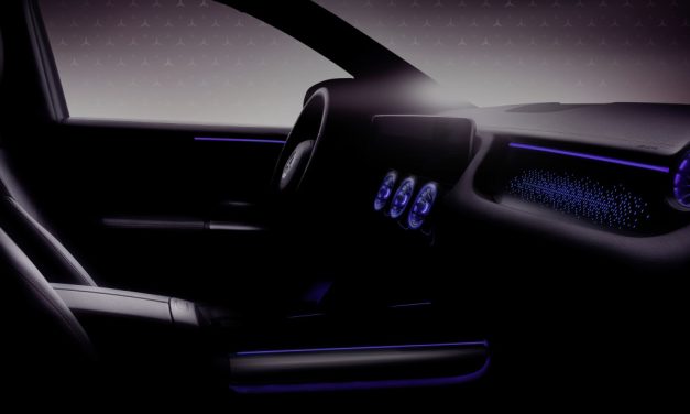 Mercedes EQA, suv elétrico exibe seu interior