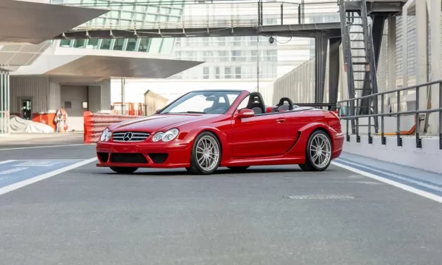 Raro Mercedes CLK DTM AMG Cabriolet irá a leilão