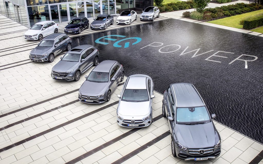 Mercedes-Benz vê aumento de vendas em modelos híbridos e elétricos