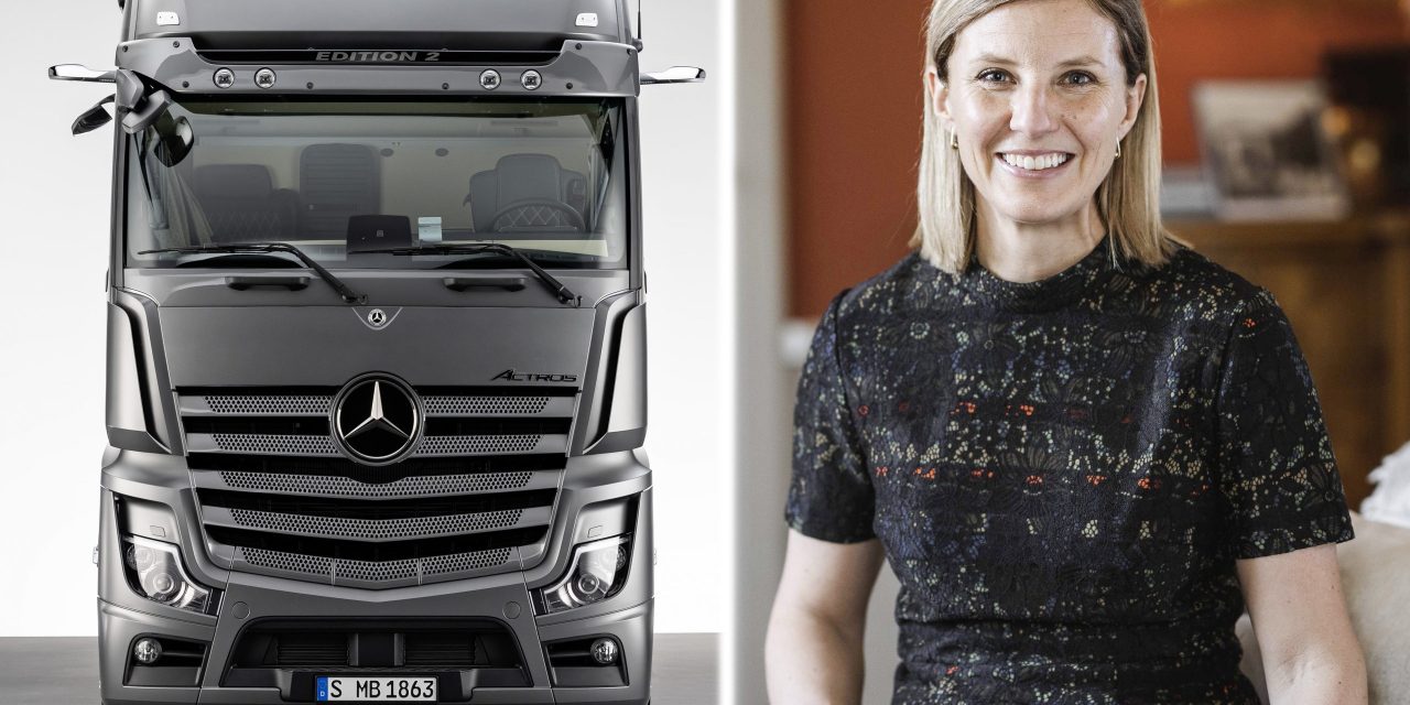Karin Rådström assume a direção da Mercedes-Benz Trucks