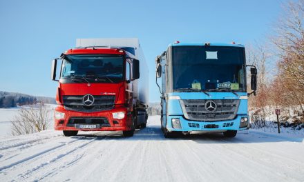 Mercedes-Benz eActros e eEconic enfrentam rigorosos testes de inverno
