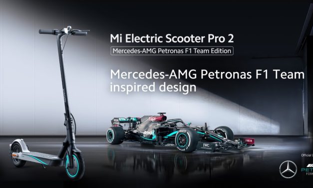Xiaomi lança scooter Mi Electric Scooter Pro 2 no Mercedes-AMG Petronas F1 Team Edition