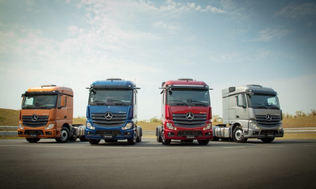 Novo Mercedes-Benz Actros supera a marca de 1.000 caminhões entregues no Brasil