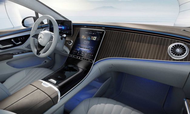 Mercedes EQS exibe interior sem a hiper tela: menos é mais?