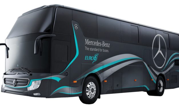 Novos ônibus Mercedes-Benz Euro VI para o mercado taiwanês