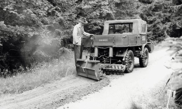 Depois de conquistar o setor agropecuário, a Unimog voltou suas atenções para setor da construção civil