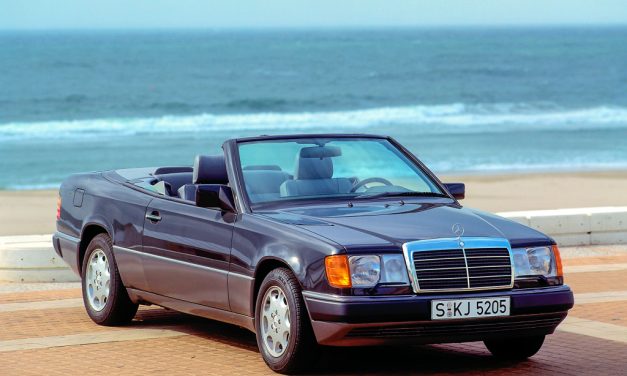 Há 30 anos a Mercedes lançava o Classe E W124 cabriolet