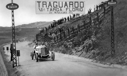 Targa Florio 1921, a Mercedes estreava o modelo 28/95 hp Sport com freios nas quatro rodas