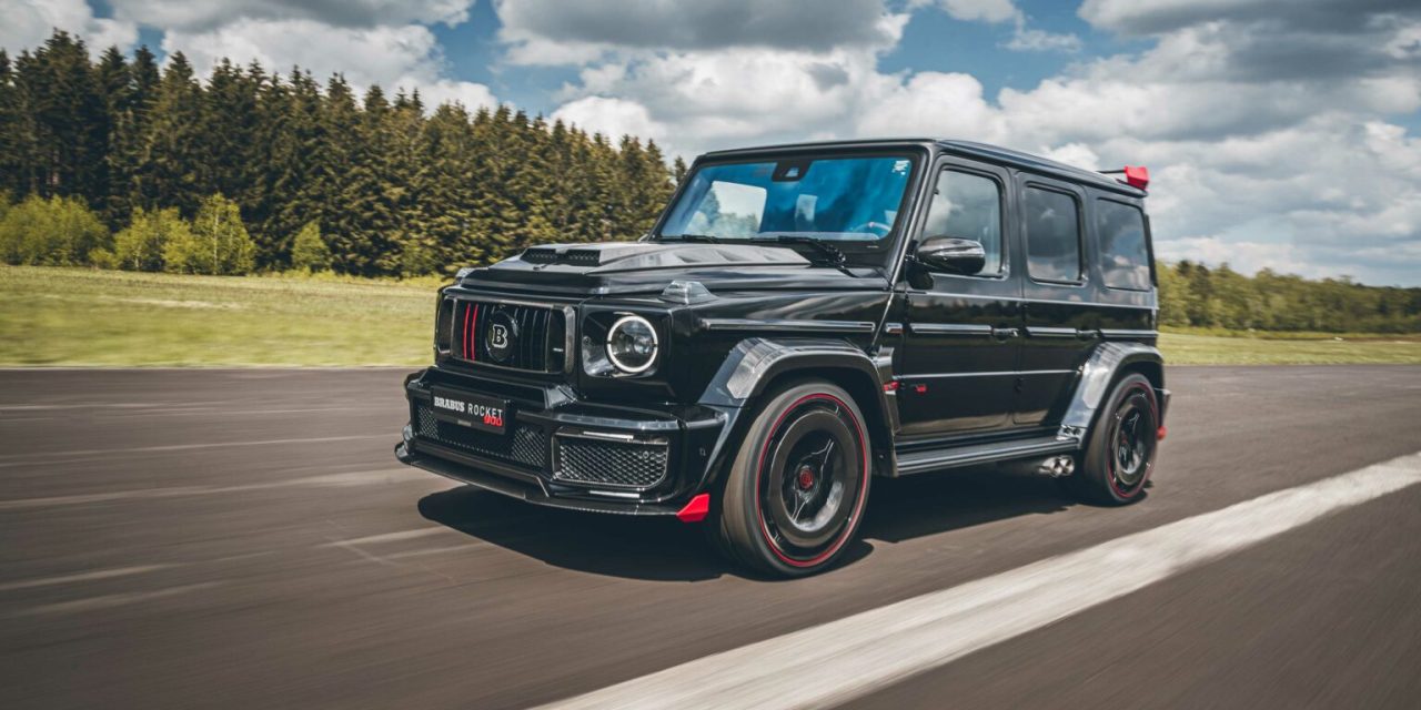 Brabus 900 Rocket Edition, um Mercedes-AMG G 63 ainda mais visceral