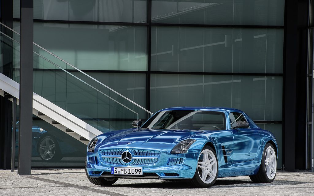 Mercedes-AMG SLS Electric Drive, a estrela que guiou o caminho para a atual família de carros EQ