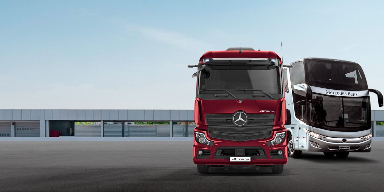 Mercedes-Benz do Brasil registra alta exponencial das exportações de caminhões e ônibus para a América Latina