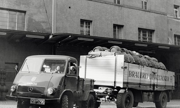 Unimog e a cerveja Schwaben