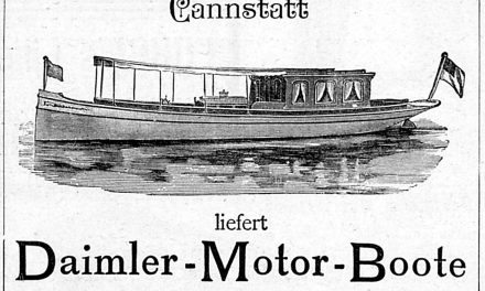 Há 135 anos, Daimler dava inicio aos primeiros testes com barcos motorizados