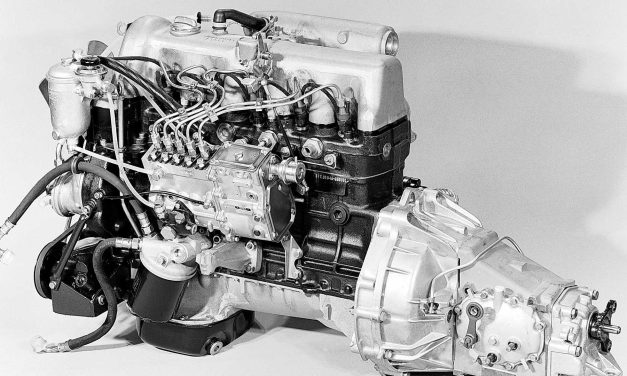 Mercedes OM617, o motor de 5 cilindros diesel que fez história