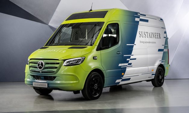 Mercedes-Benz Sustaineer, conceito de van de entrega do futuro