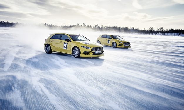 AMG Experiências de Inverno, as temperaturas caem, a velocidade aumenta