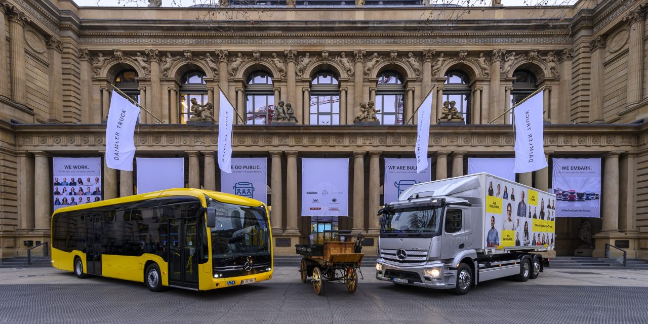 Daimler Truck é listada na bolsa de valores como empresa independente