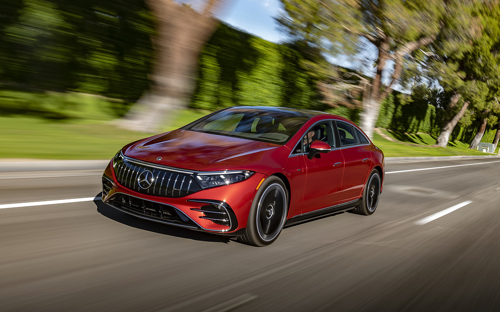 Mercedes-AMG EQS 53 4MATIC +, primeiro AMG elétrico, traz íons de esportividade típicos da marca