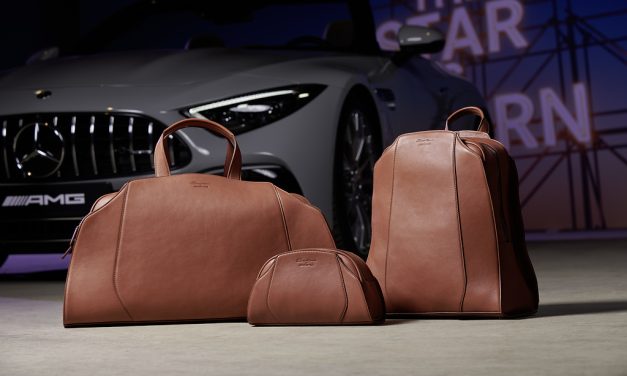 Santoni apresenta conjunto de malas feito sob medida para Mercedes-AMG SL
