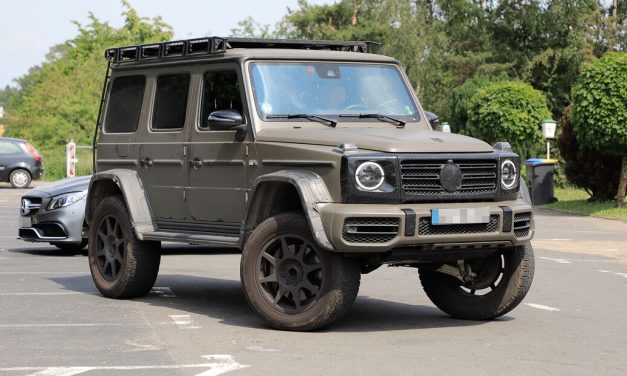 Segunda geração do Mercedes Classe G 4 × 4² chegará em 2022