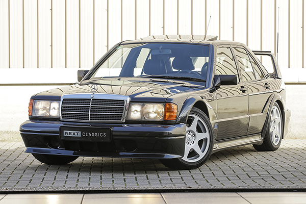 Mercedes-Benz 190 Evo II e o seu icônico pacote aerodinâmico
