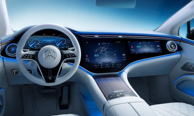 Mercedes EQS virá com o novo sistema de infotainment da LG