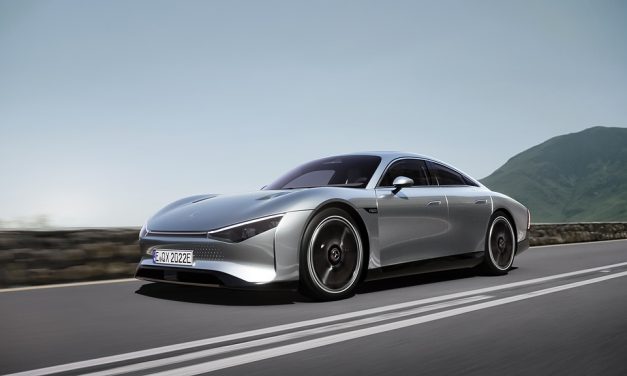 Mercedes Vision EQXX Concept, carroceria esguia para percorrer 1.000 km