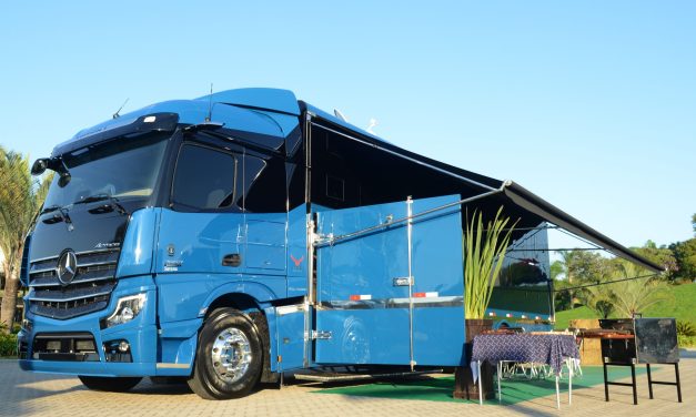 Mercedes-Benz novo Actros ganha versão motorhome no Brasil