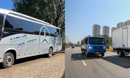 Mercedes-Benz do Brasil registra crescimento nas exportações de caminhões e ônibus