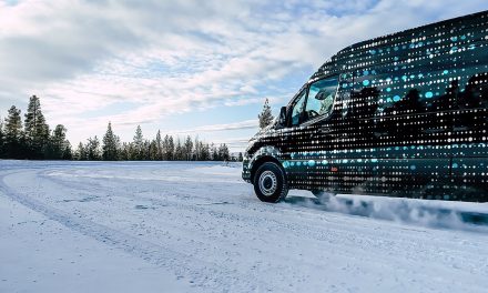 Mercedes eSprinter é levada aos seus limites em teste de inverno