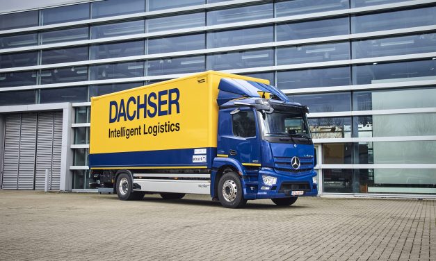 Primeiro eActros é entregue à DACHSER e entrará em operação na Alemanha