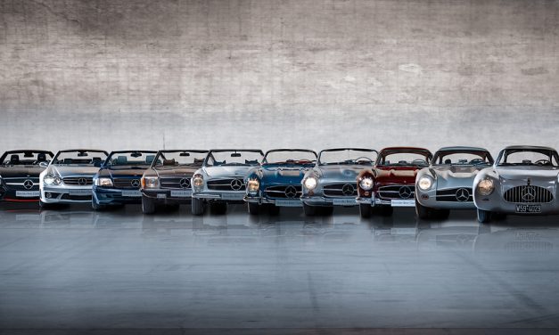 Mercedes SL, 70 anos de um ícone, do "Gullwing" ao novo AMG
