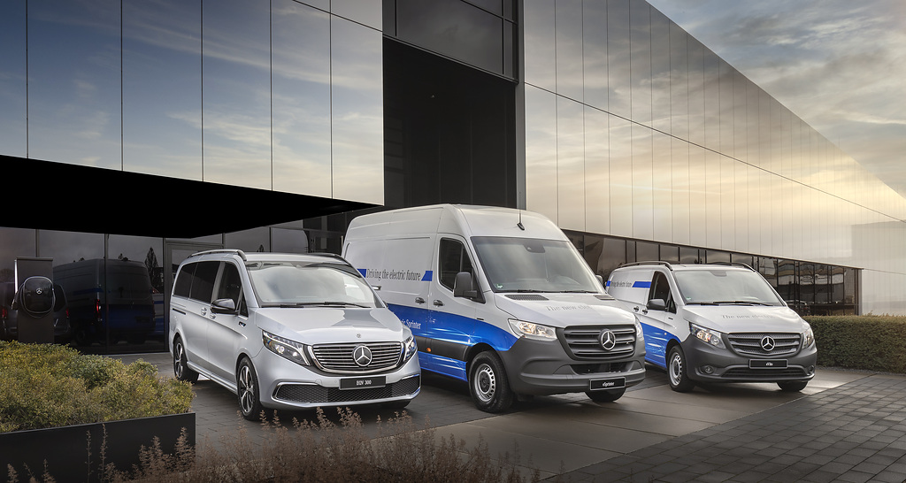 Mercedes-Benz atinge a marca de 25 mil vans elétricas produzidas