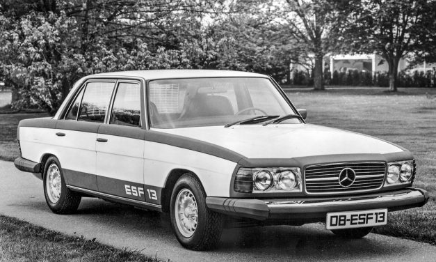 Mercedes-Benz ESF 13, experiência bem sucedida para a segurança veicular, era lançado há 50 anos