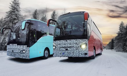 Setra testa os ônibus ComfortClass e TopClass no inverno da Finlândia